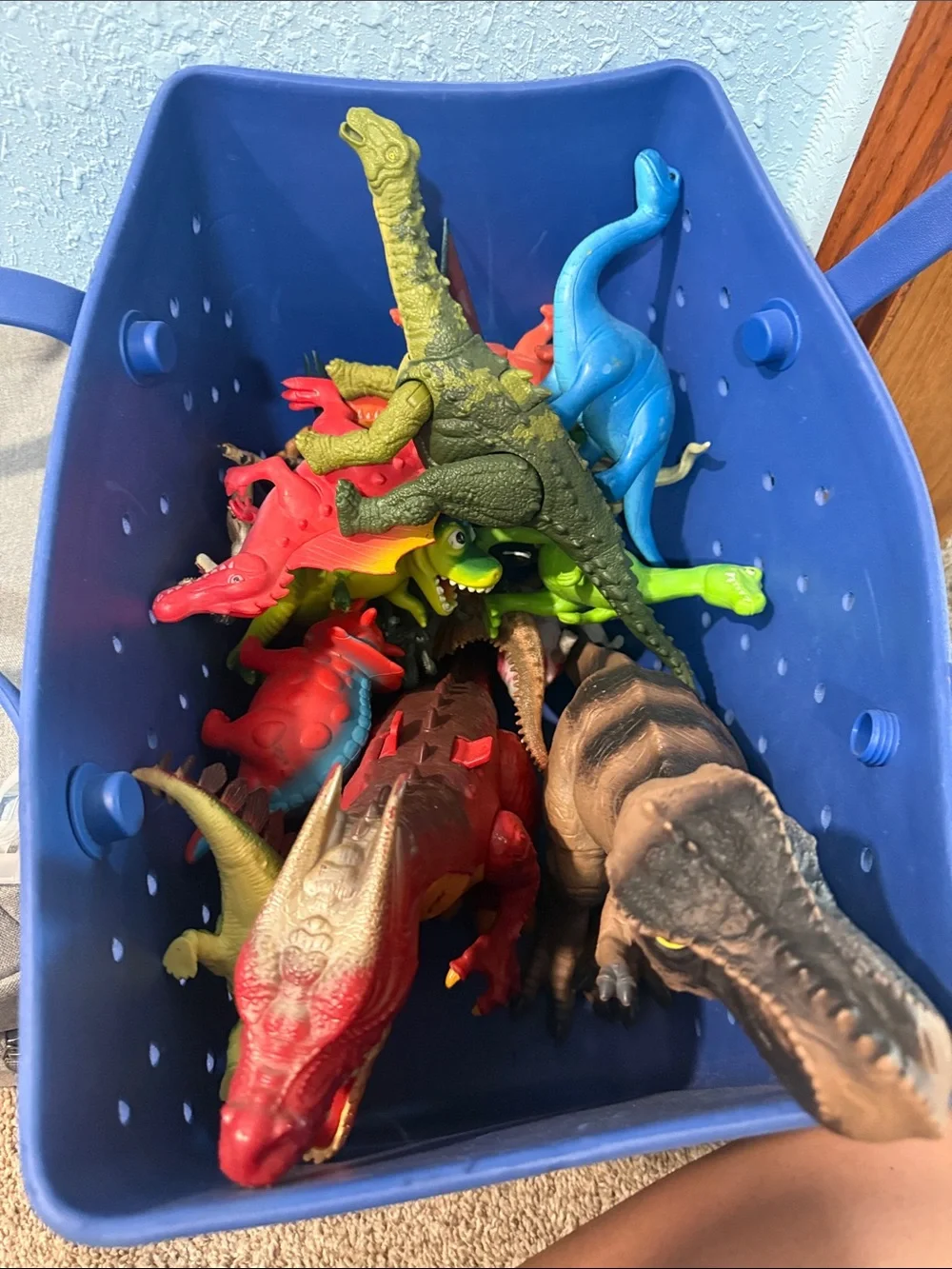 Multicolor Kids Dinosaur Toy Set - Assorted Plush-Look Figures